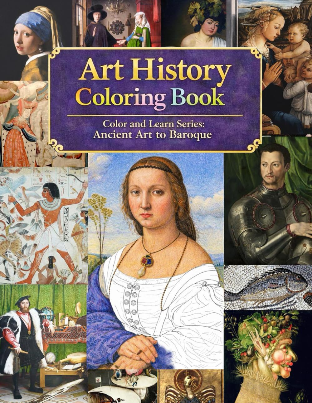Art History Coloring Book: Coloring & Learn Series