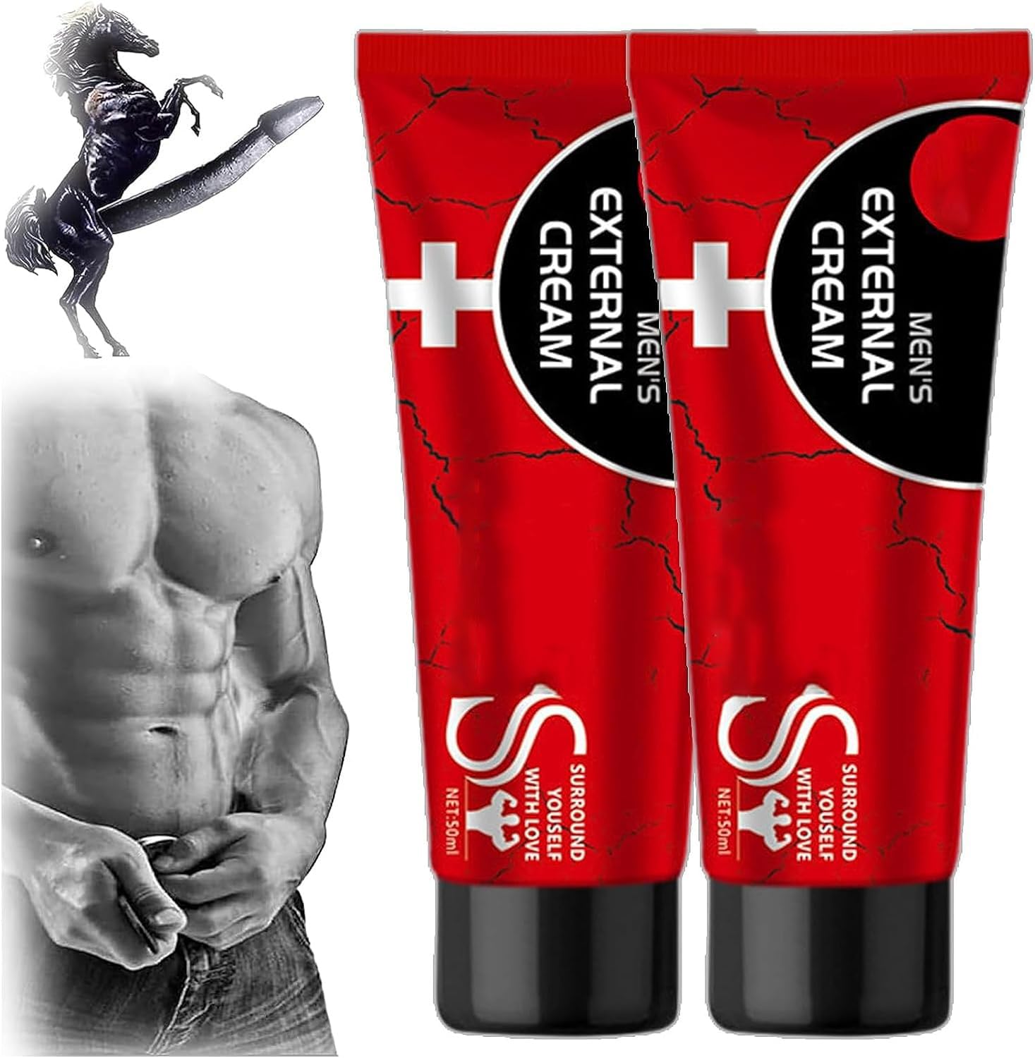 Mens External Cream,Male Re-Vitalize Cream,Men's Energy Strength Massage Cream, Xbs Xuanbse Cream XXXL (2)