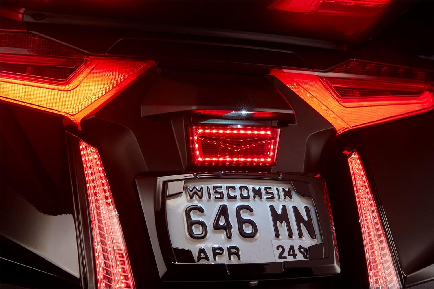 Ciro Goldstrike LED Reflector Replacement for Gold Wing with RED lens