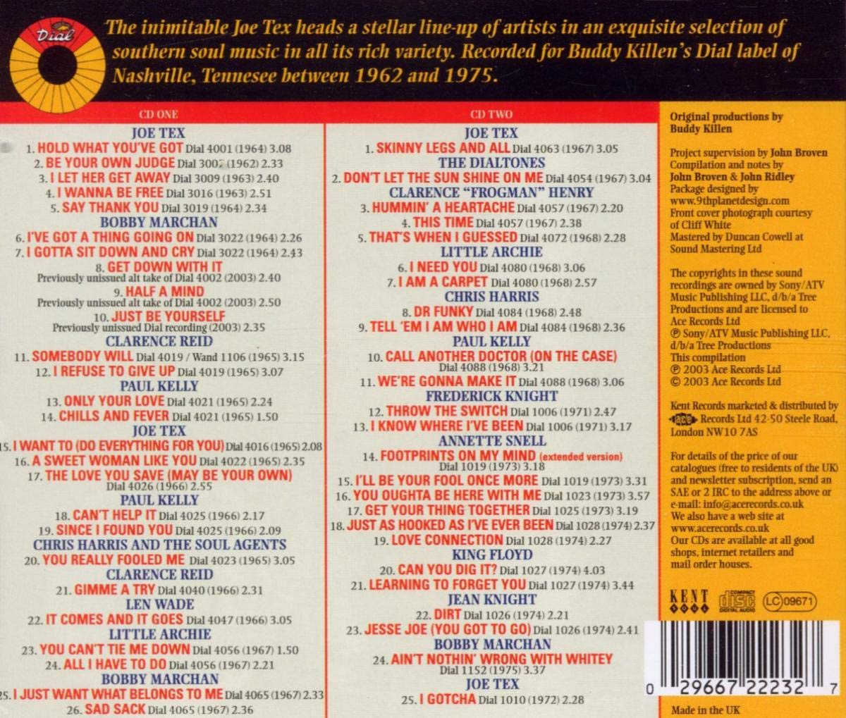 Dial Records Sourn Soul Story