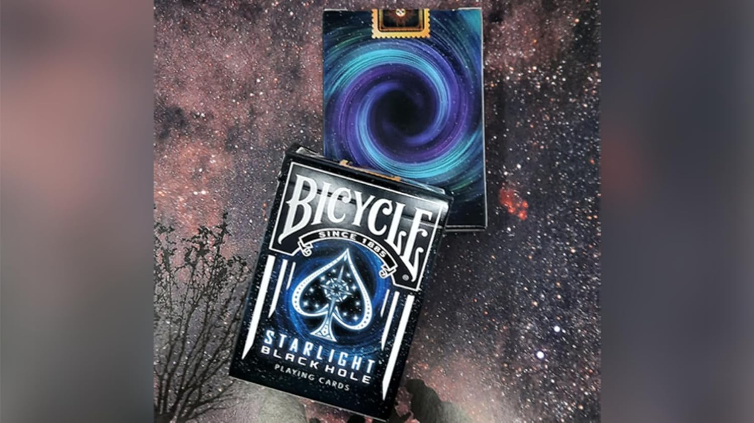Murphy's Magic Supplies, Inc. Bicycle Starlight Black Hole (Special Limited Print Run) Playing Cards Collectable Playing Cards