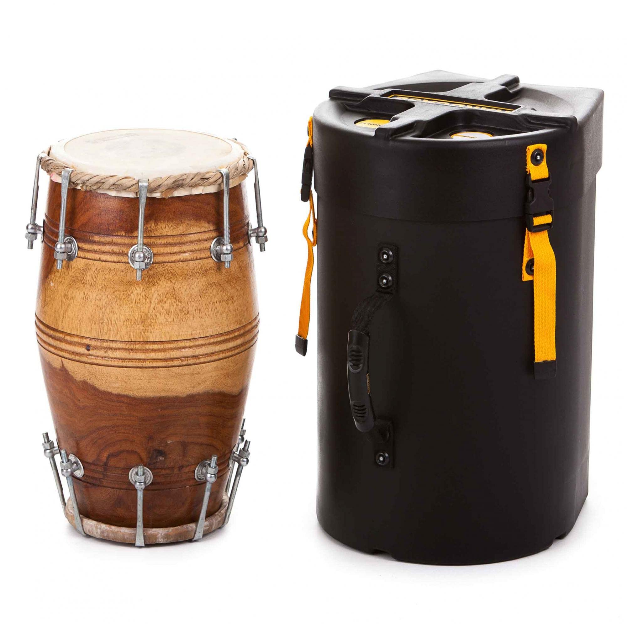Hardcase HNDHOL15 Hardcase HNDHOL15 38,1 cm (15 Zoll) Indian Drum Case Dhol