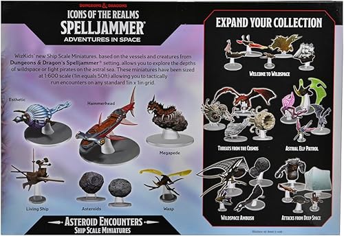 Miniatura 3 de WizKids Iconos D&D de los reinos: escala de barcos - Encuentros con asteroides