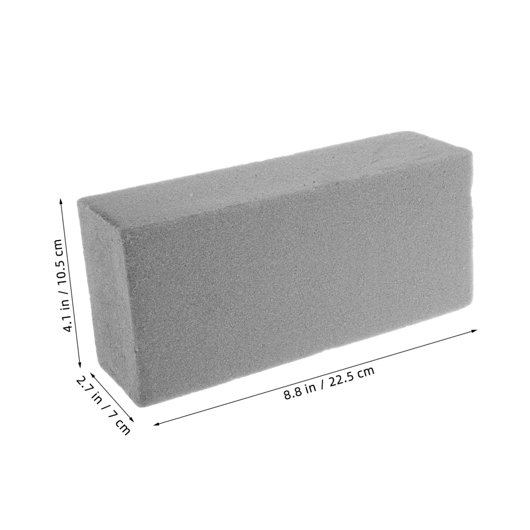DOITOOL 10 Piezas de Barro de Flores Rectangular, Base Floral de Jardín y Arreglos