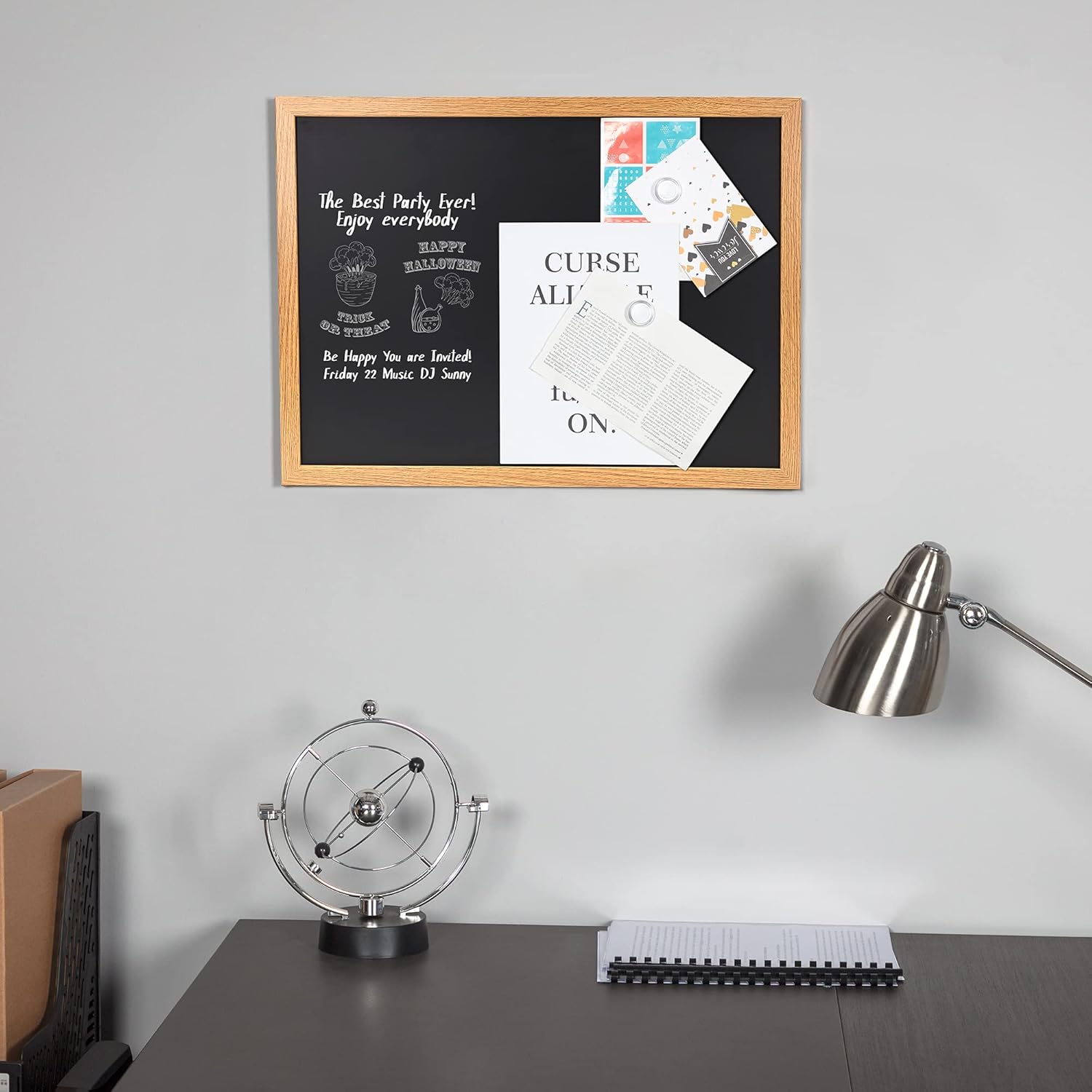  Basics Chalkboard, 17 x 23 Inches : Office Products