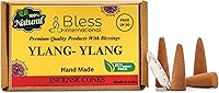Vista 66 de Bless International Cedro 100% natural - Conos de incienso hechos a mano, sumergidos a mano, orgánicos, sin productos químicos para purificación
