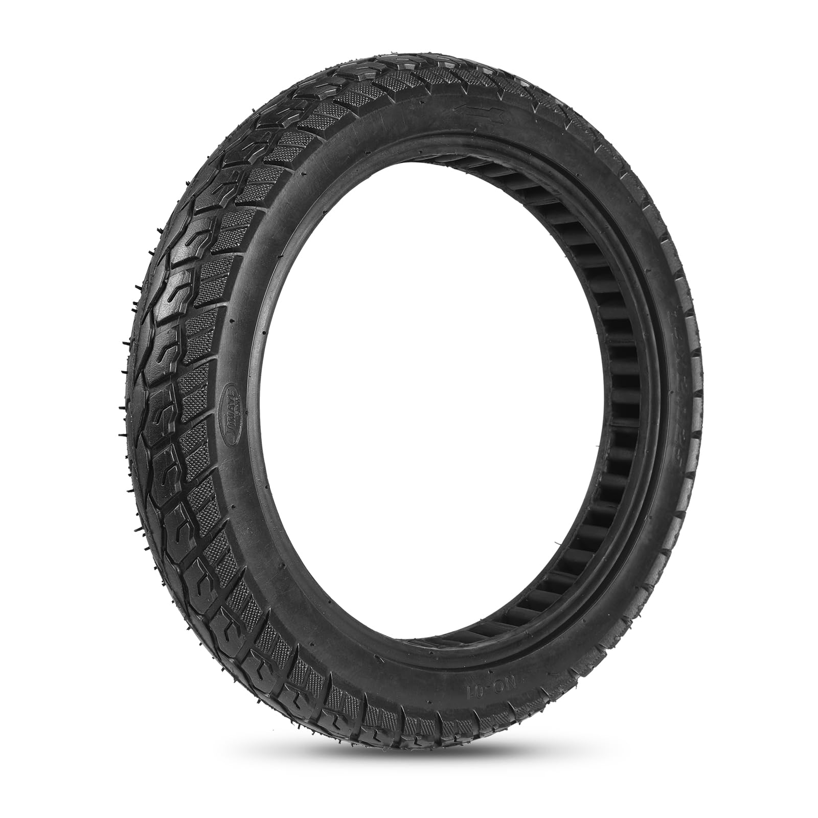 Photo 1 of 14x2.125 Solid Electric Bike Tire,57-254 Explosion-Proof Anti-Puncture E-Bike Tire for Electric Folding Bikes,Electric Bicycles and E-Scooters