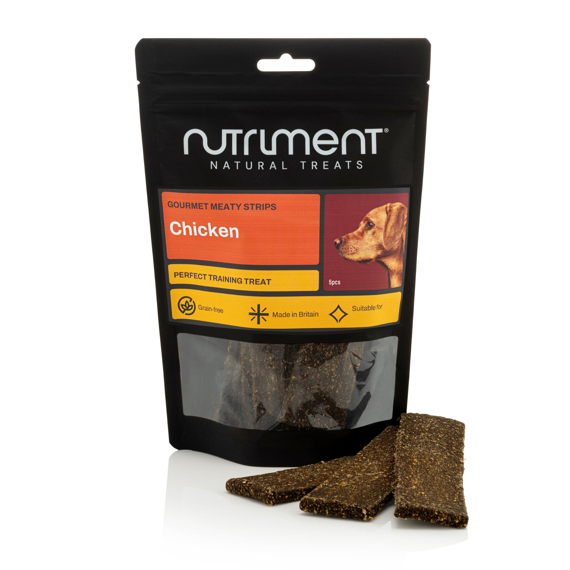Natural Treats Chicken Gourmet Meaty Strips (5pcs) Highly Digestible High Protein Treats