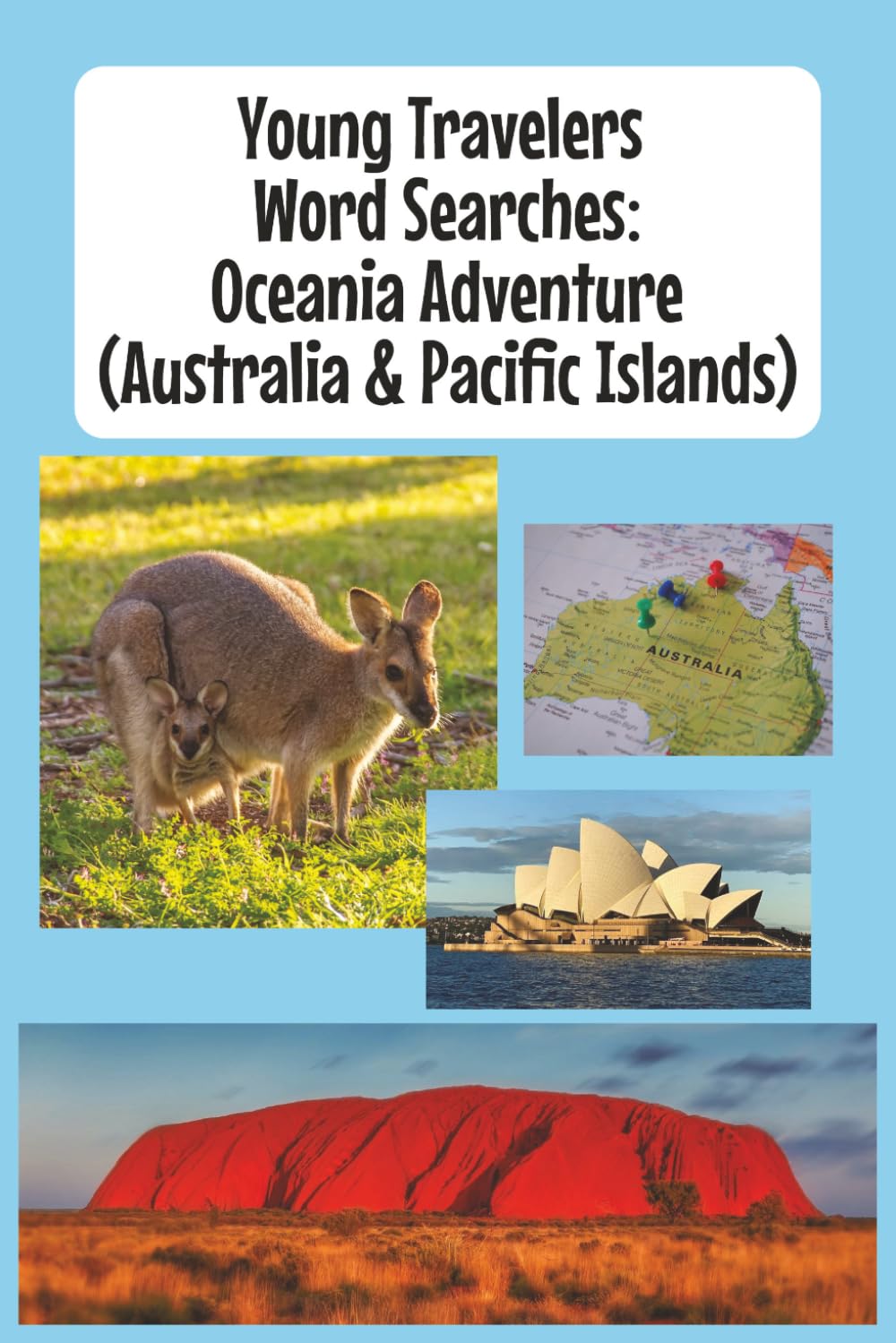 Young Travelers Word Searches: Oceania Adventure (Young Traveler Puzzle Books)