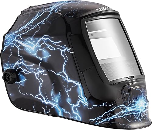 Miniatura 9 de VEVOR Casco de soldadura de oscurecimiento automático, capucha de soldadura de color verdadero de 3.66 x 1.69 pulgadas, máscara de soldador con