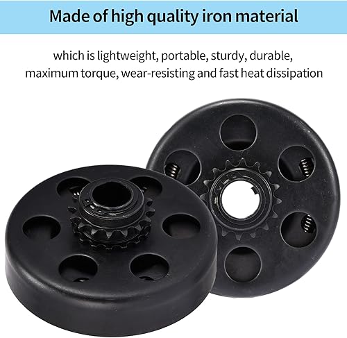 Miniatura 7 de Go Kart - Embrague centrífugo de 3/4 pulgadas, diámetro de 16 dientes, 16T, 6.5 HP, cadena #219 de 2100 rpm, compatible con mini bicicleta y Go Kart