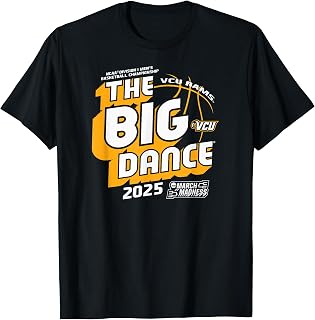 VCU Rams March Madness 2025 Men's Basketball Dance T-Shirt