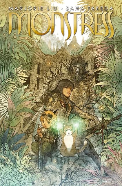 Portada de Monstress. Edición de lujo 2