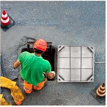 Heavy Duty Recessed Square Septic Tank Lid,Recessed Manhole Cover and Frame, Invisible Stainless Steel Inspection Chamber Cover,weatherproof,for indoor and outdoor use5cm,30*30cm/11.8*11.8in