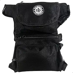 Pochete Esportiva Bag De Perna Pochete Motoboy Trilha Pescaria Camping Lazer Em Unissex