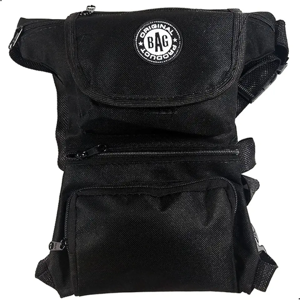 Pochete Esportiva Bag De Perna Pochete Motoboy Trilha Pescaria Camping Lazer Em Unissex