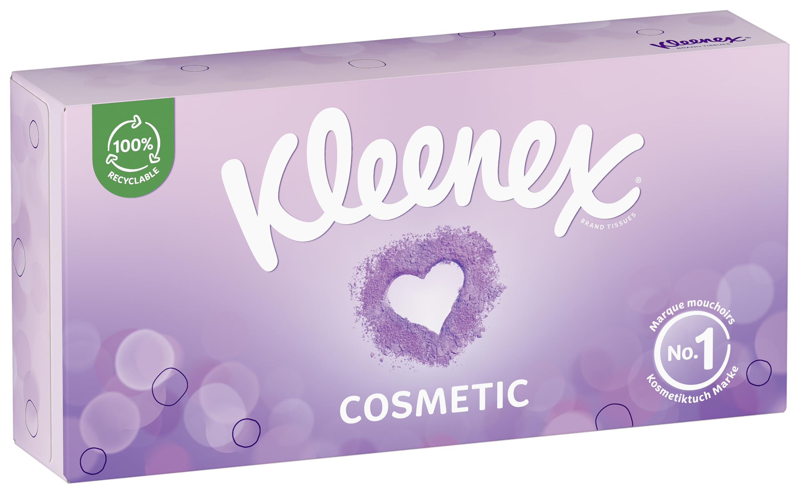 Mouchoirs Kleenex® Cosmetic Boîte x80 (x24)