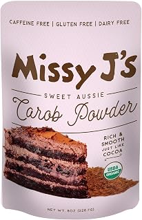 Missy Js Organic Sweet Aussie Carob Powder, 8 Oz