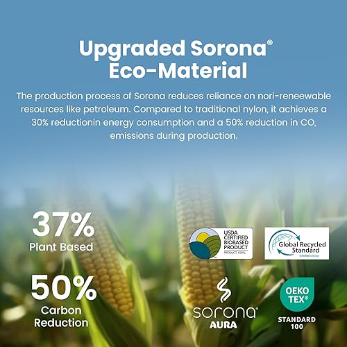 Miniatura 4 de Cozy Bliss x Sorona - Edredón refrescante de fibra natural de viscosa tamaño Queen, manta refrescante reversible y sedosa con Q-Max>0.45 para Gris