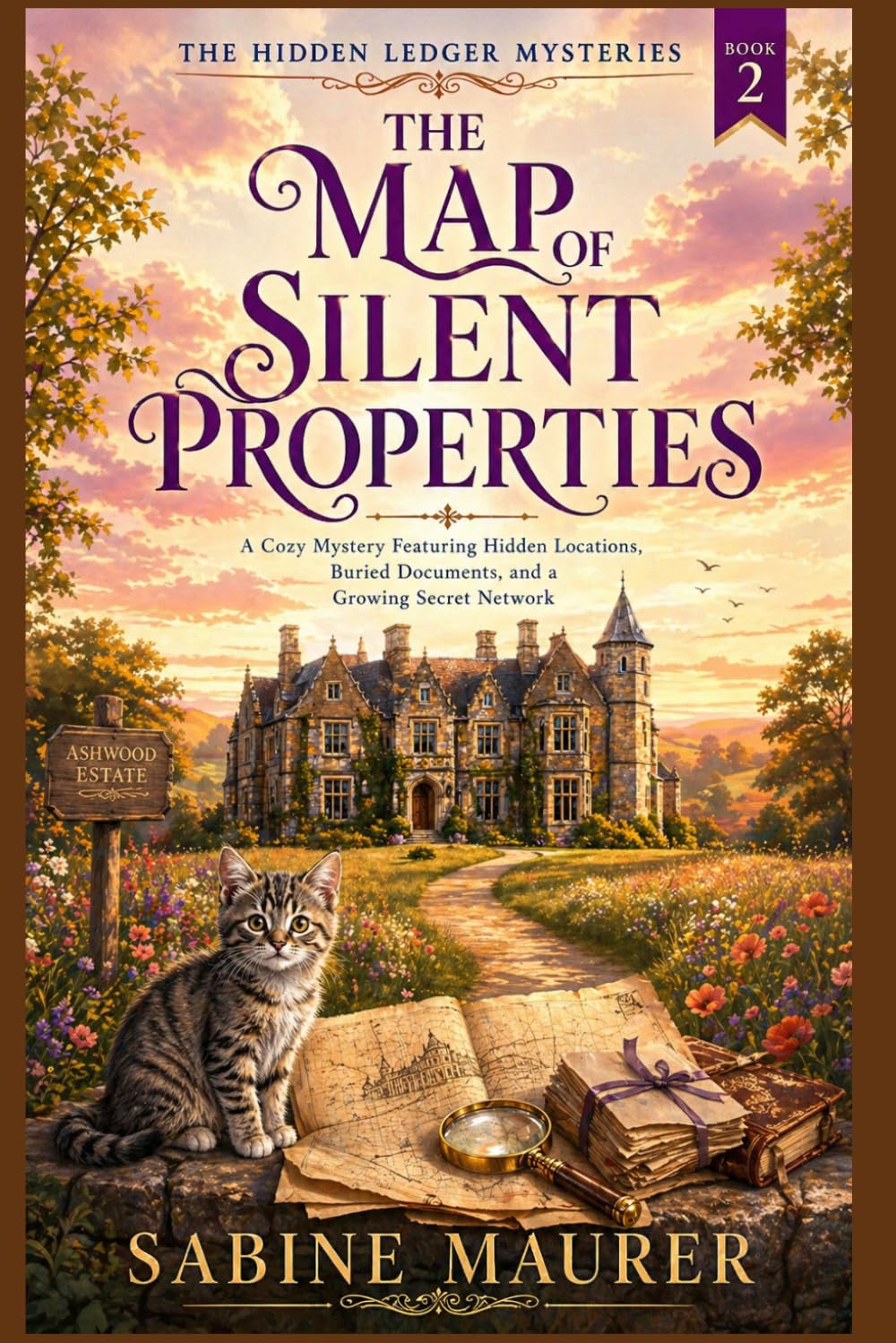 THE MAP OF SILENT PROPERTIES: A Cozy Mystery Featuring Hidden Locations, Buried Documents, and a Growing Secret Network (Book 2) (The Hidden Ledger Mysteries)