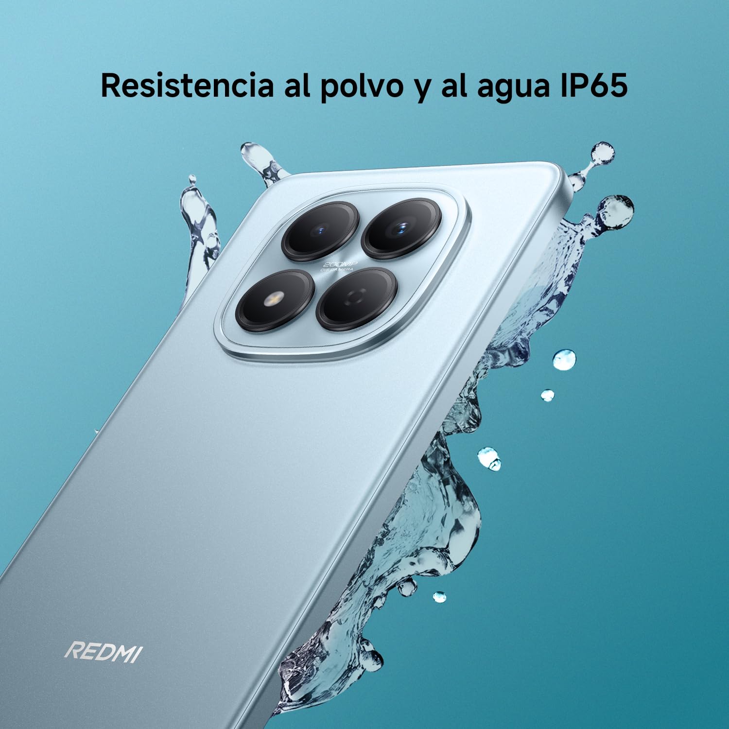 XIAOMI REDMI Note 15 Pro - Smartphone de 8+256GB, Pantalla AMOLED FHD+ de 6,77", MediaTek Helio G200-Ultra, cámara de 200 MP, batería de 6500 mAh, Cargador no Incluido, Titanio (Versión ES) — view 7