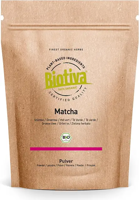Espresso House Matcha Tea Organic 100g - Premium Matcha Powder for Tea, Latte, Smoothies