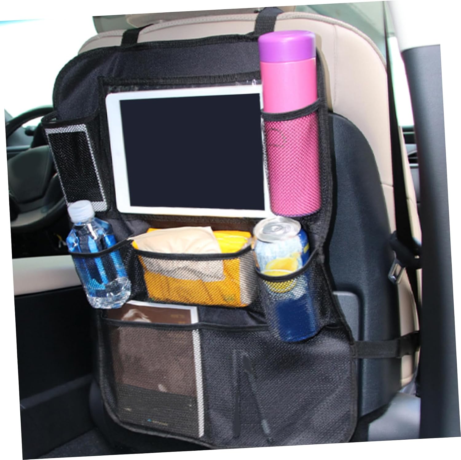 Car Seat Back Net Organizer Storage Bag Vehicle Pouch Accessories for Boys and Girls