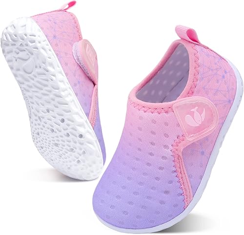 Miniatura 2 de FEETCITY Zapatos Deportivos Acuáticos para Bebés Niños y Niñas Descalzos Calcetines Acuáticos para Niños de Secado Rápido Zapatos para Playa