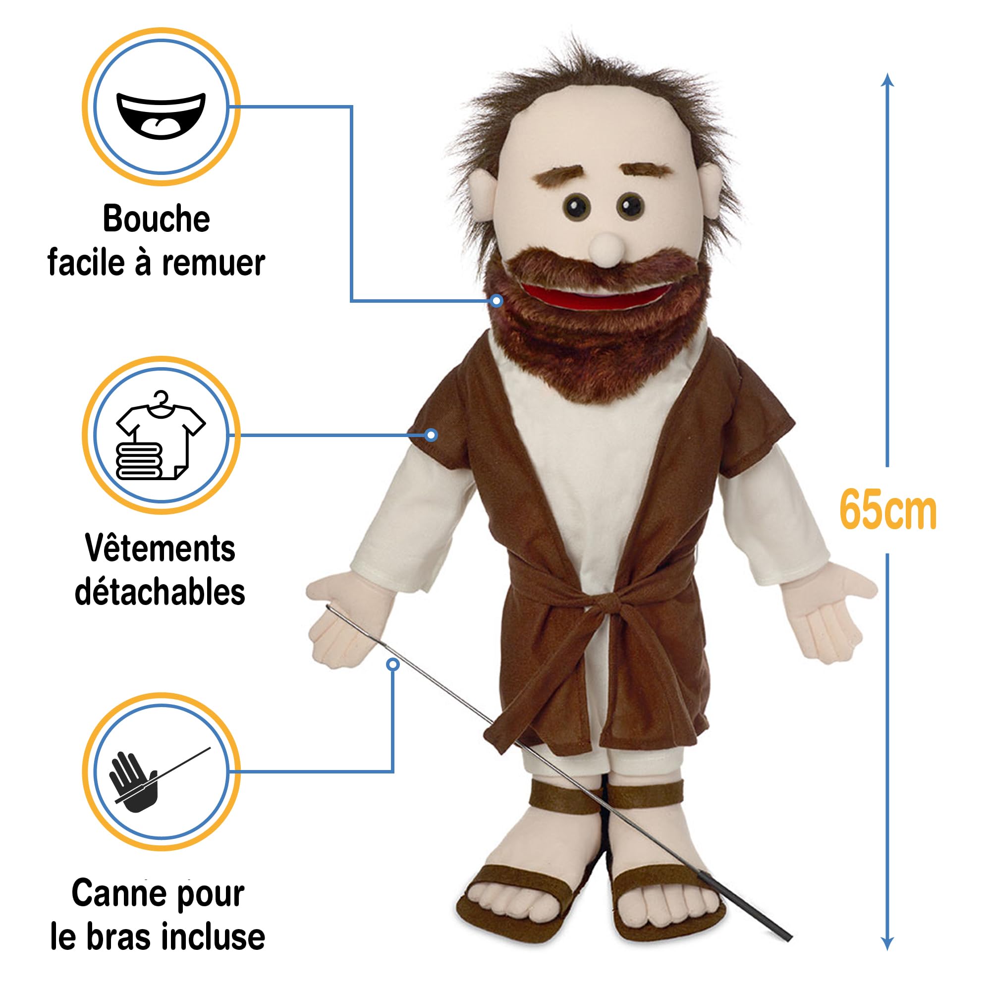 25 Joseph Full Body Puppet by Silly Puppets