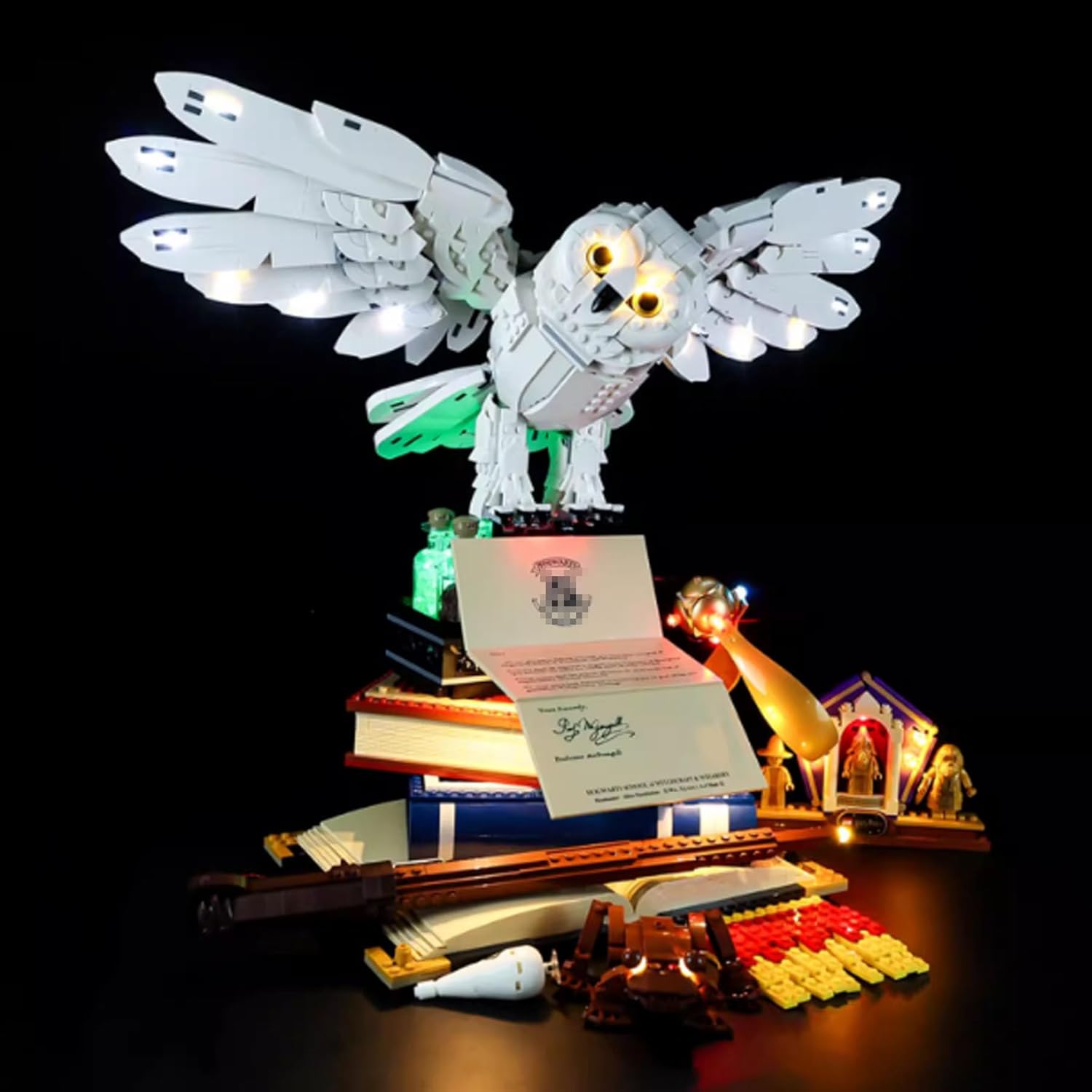 LED Lighting Kit Compatible with Lego 76391 Owl Series LED Light Set (Model Kit Not Included - Lighting Components Only) (Remote Control Version)