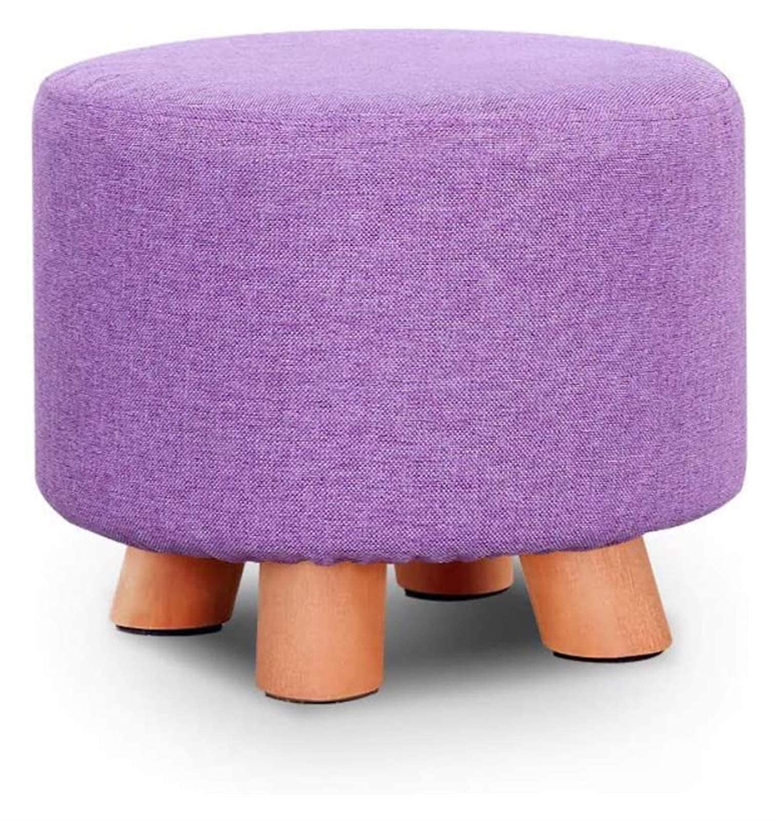 Repose-pieds et poufs en bois massif pour salon et chambre