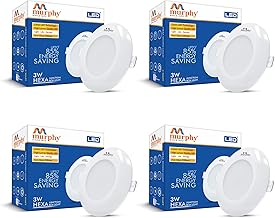 Murphy 3W LED Down Light (Warm White) - Pack of 4
