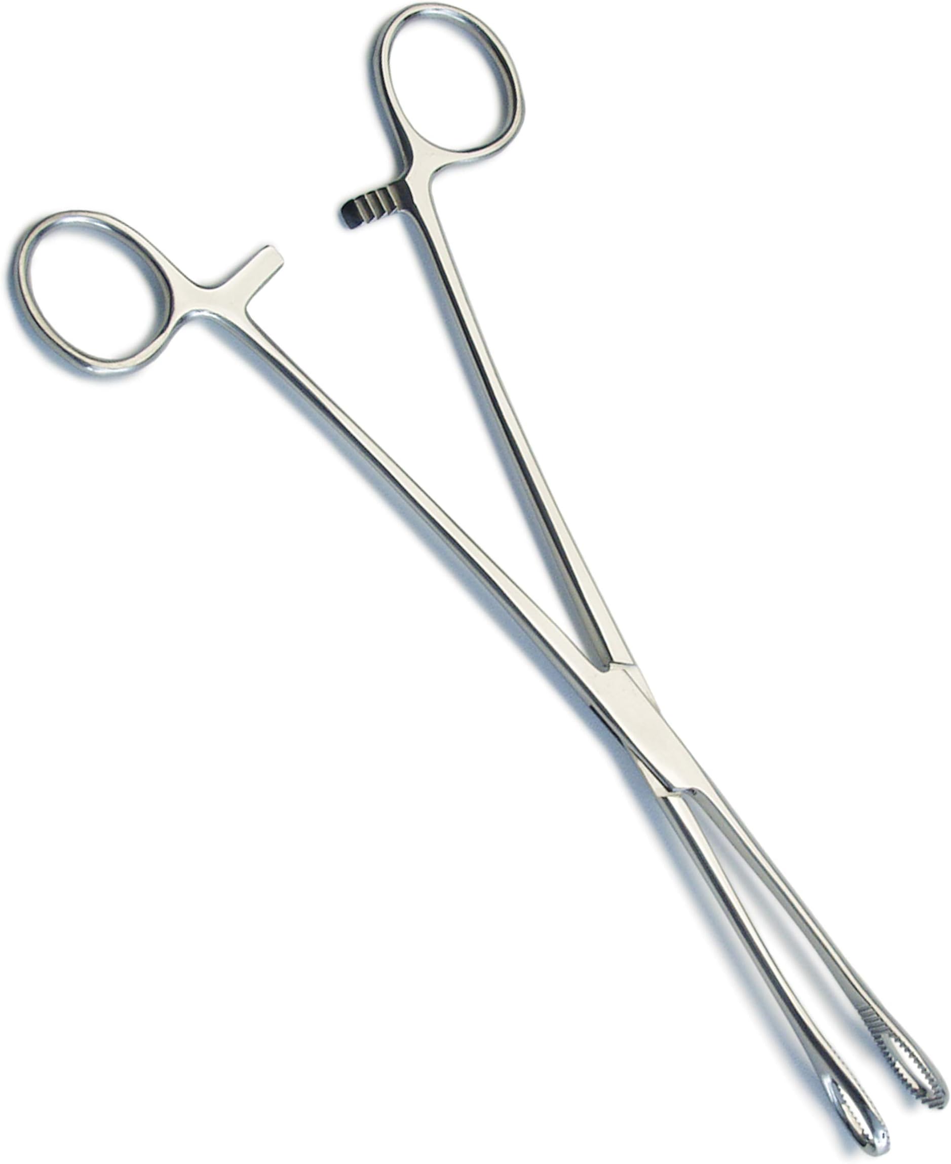 Graham-Field Grafco 2734 Foerster Sponge Forceps, Curved, Serrated, 9-1/2 Length