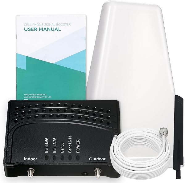 BoostBars Cellular Repeater with High Gain Antennas, 3,000 sq ft