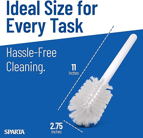 Vista 5 de SPARTA 367600TC02 - Cepillo de plástico para platos domésticos, cepillo para platos, cepillo fregador para platos, ligero y resistente a la rotura