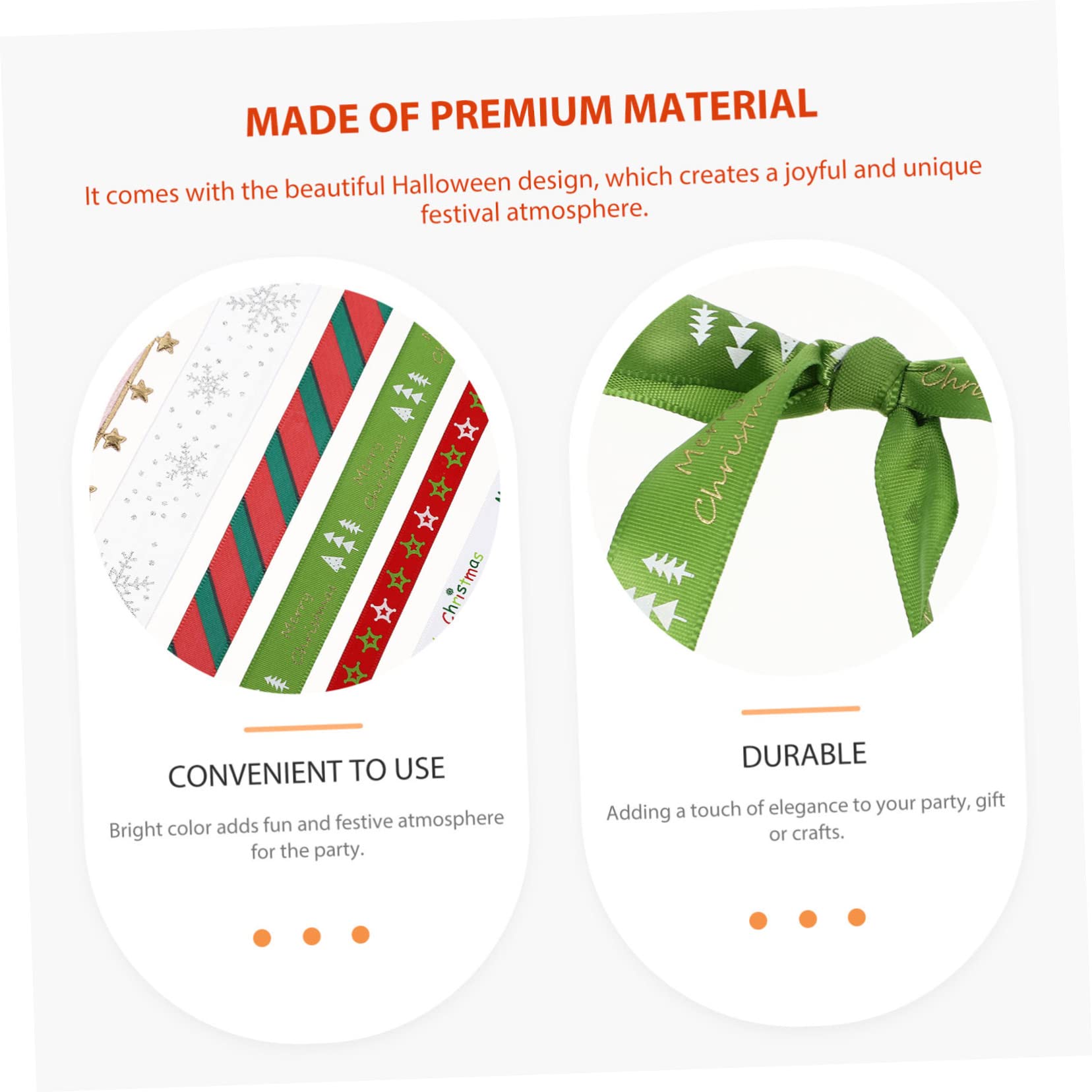 Tofficu 16stücke Teiliges Weihnachtsband Bunte Geschenkverpackung Für Weihnachtsdekoration Und Partyverzierungen Aus Strapazierfähigem Für Und Bastelprojekte