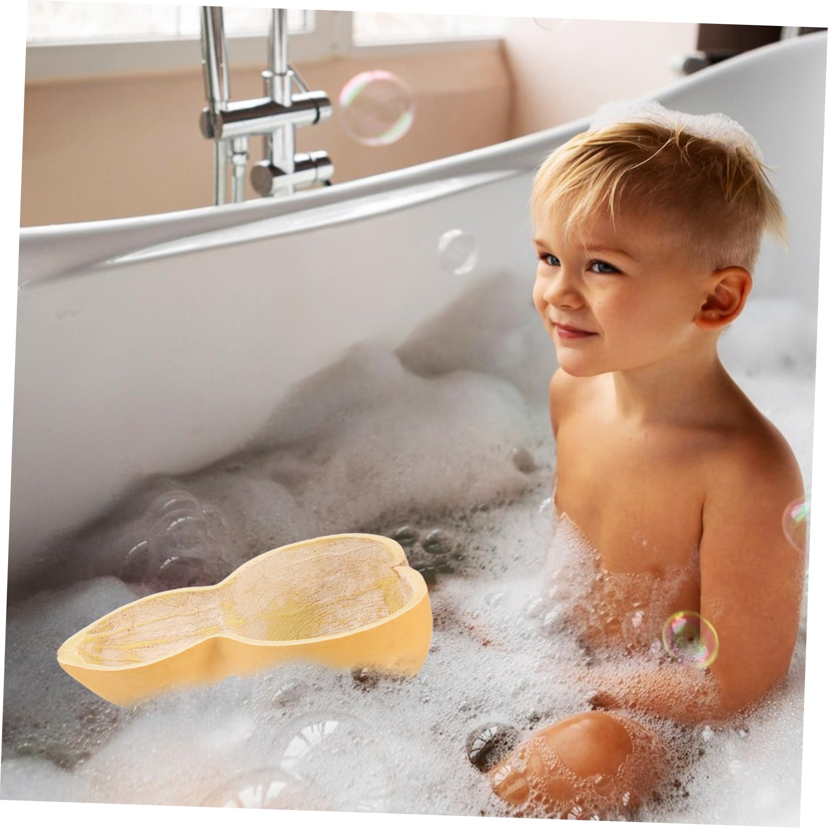 Ciieeo 4 Elegantes Cucharones De Calabaza China Para Baño Duraderos Y Aptos Para Cocina Spa Sauna Y Baño.