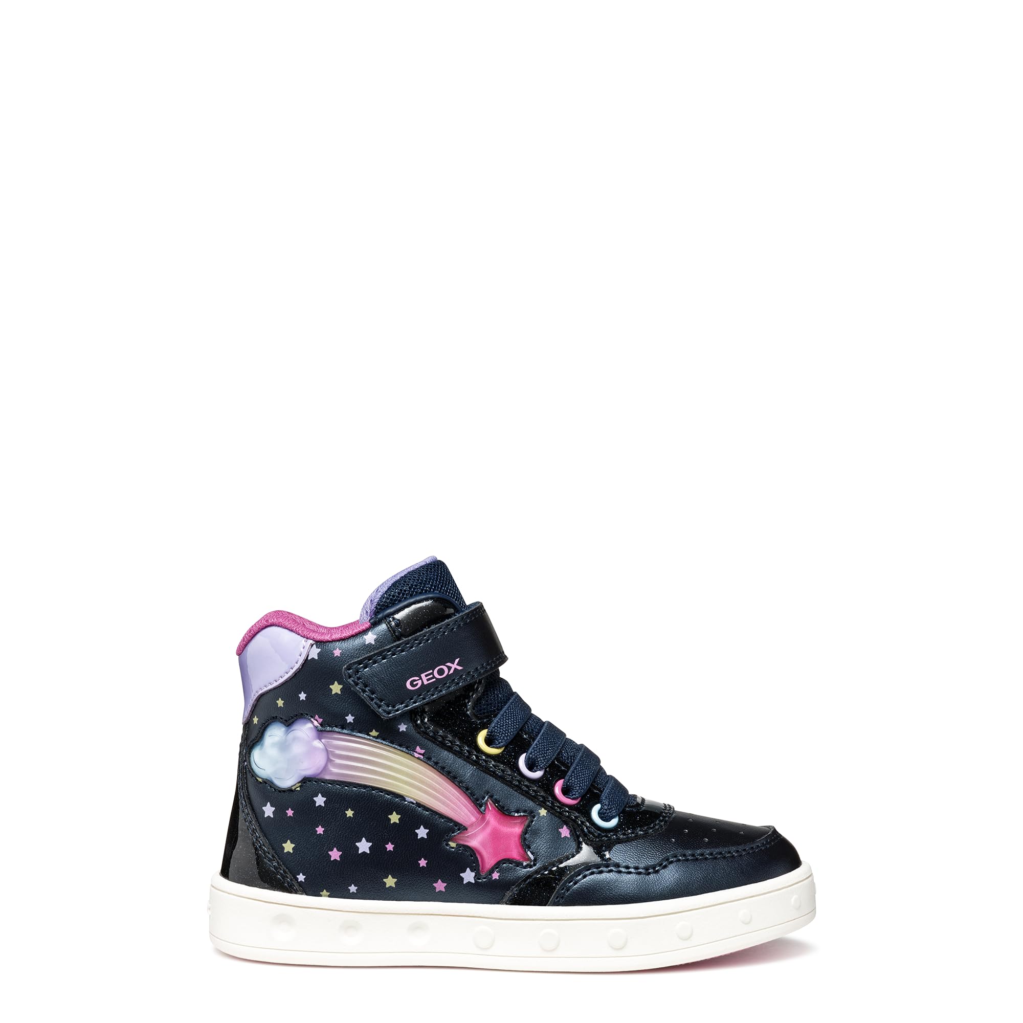 Geox Junior J Skylin Girl Sneakers Navy/Multicolor 32_EU