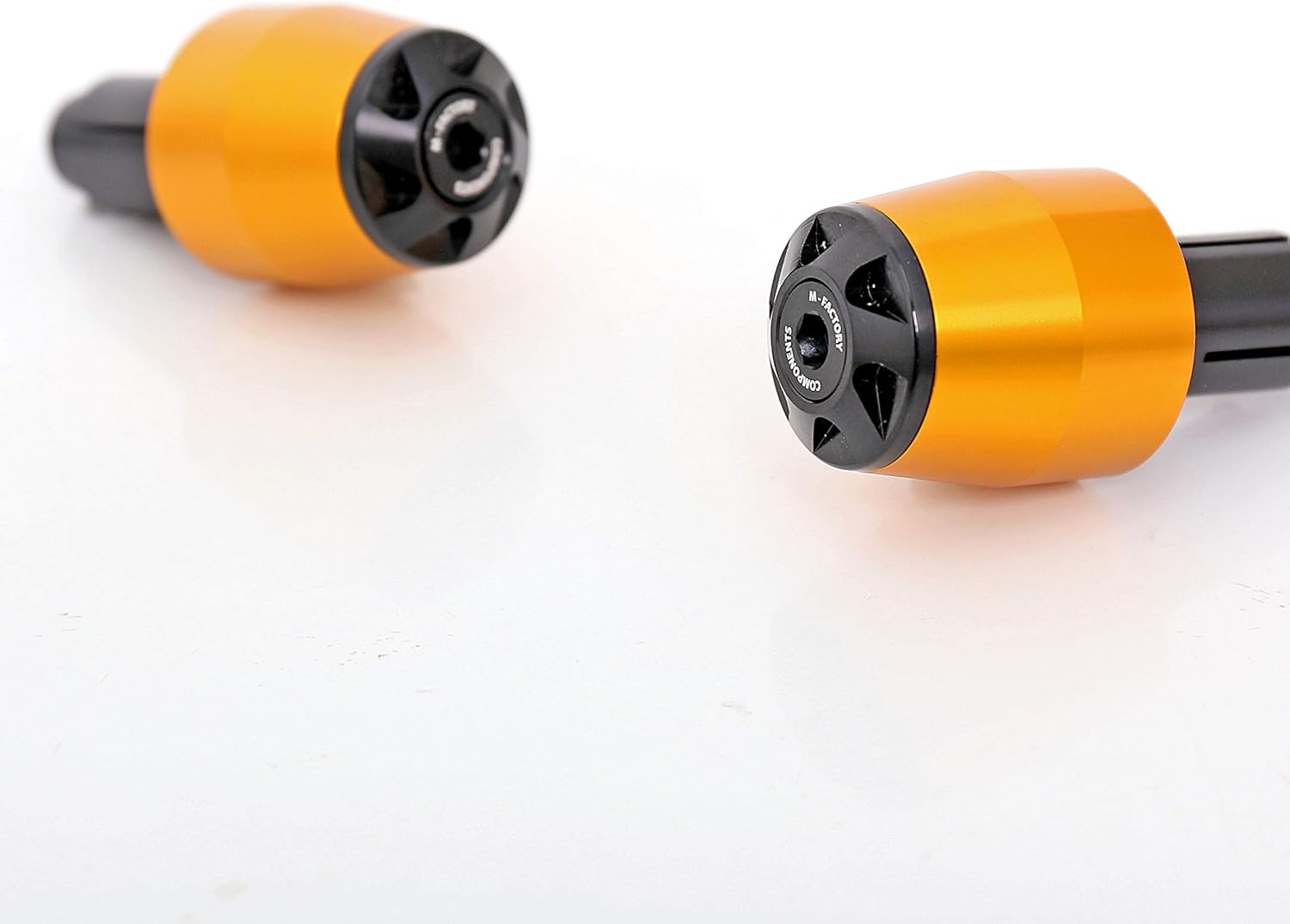 Black BE2J CNC Handlebar Bar Ends Sliders Compatible with Panigale 1299/959 15-17 15 16 17