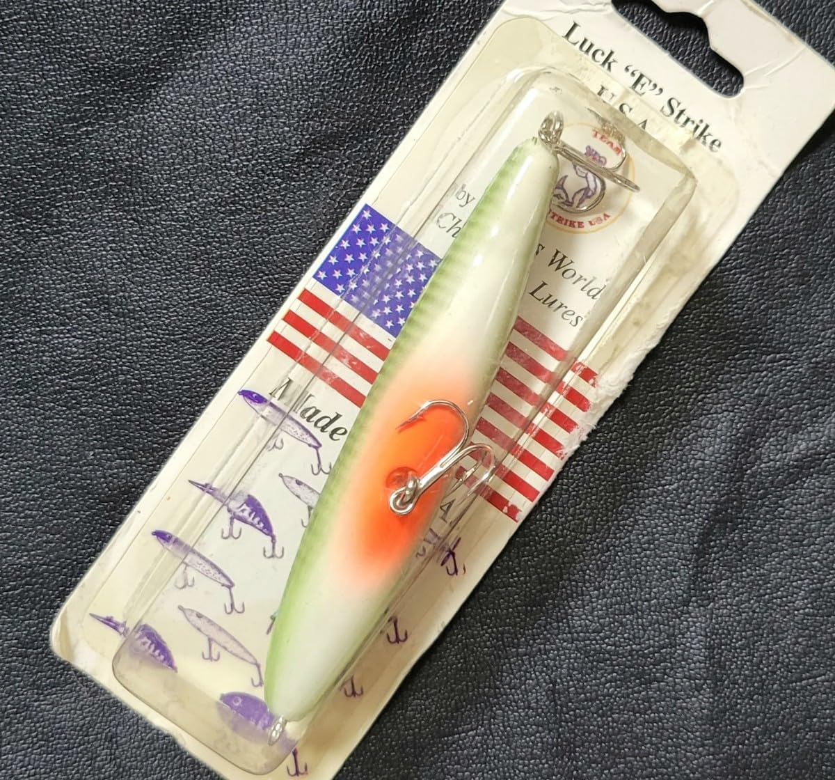オールドルアー（木製）4点セット　アメリカでの購入品　値下げしました Amazon.co.jp: ラッキーストライク Luck E Strike ルアー