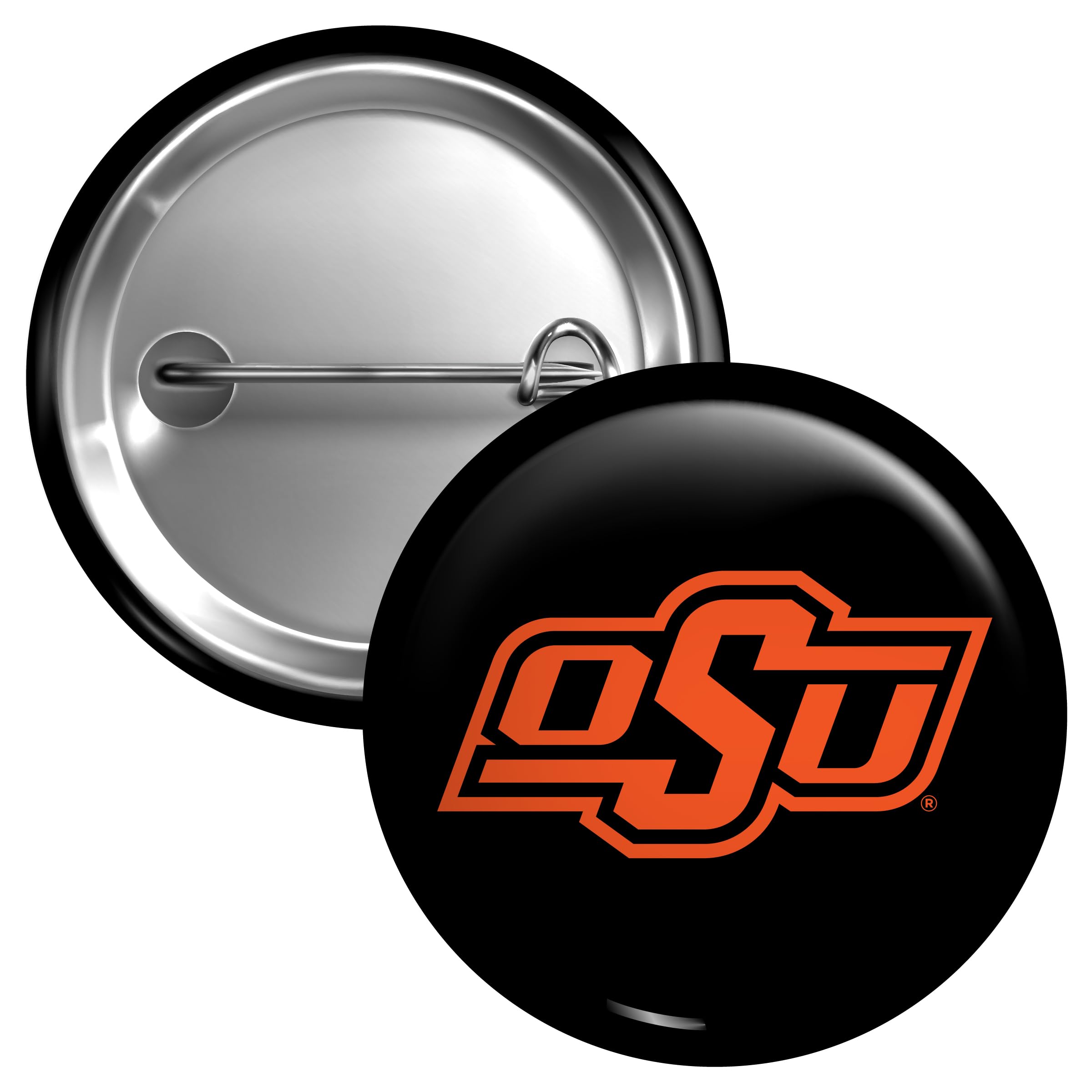 Oklahoma State Cowboys Small 1-Inch Button Pin Officially Licensed Collegiate Product