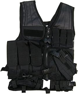 VISM by NcStar Tactical Vest, Black, Larger (CTVL2916B)
