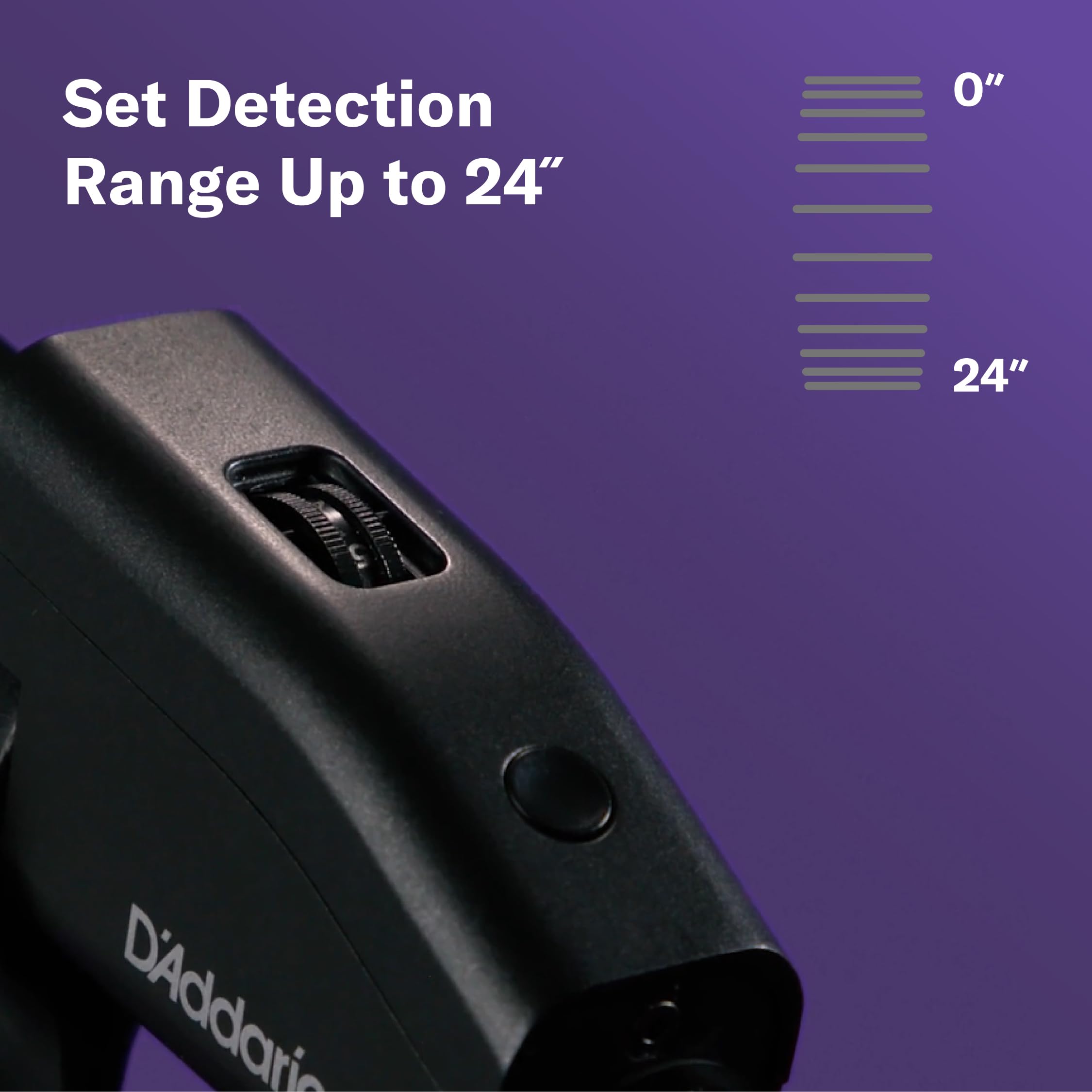 Silenziatore per microfono D'Addario con sensore a infrarossi - Eliminatore di feedback