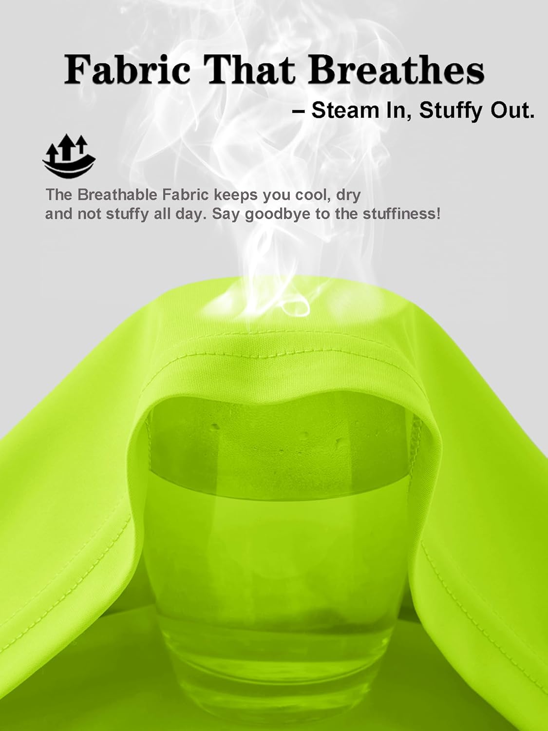 Men's Short Sleeve T-Shirt UPF 50+ Quick Dry Rash Guard Athletic Running T Shirts UV Sun Protection Swim Water Shirt - Image 7