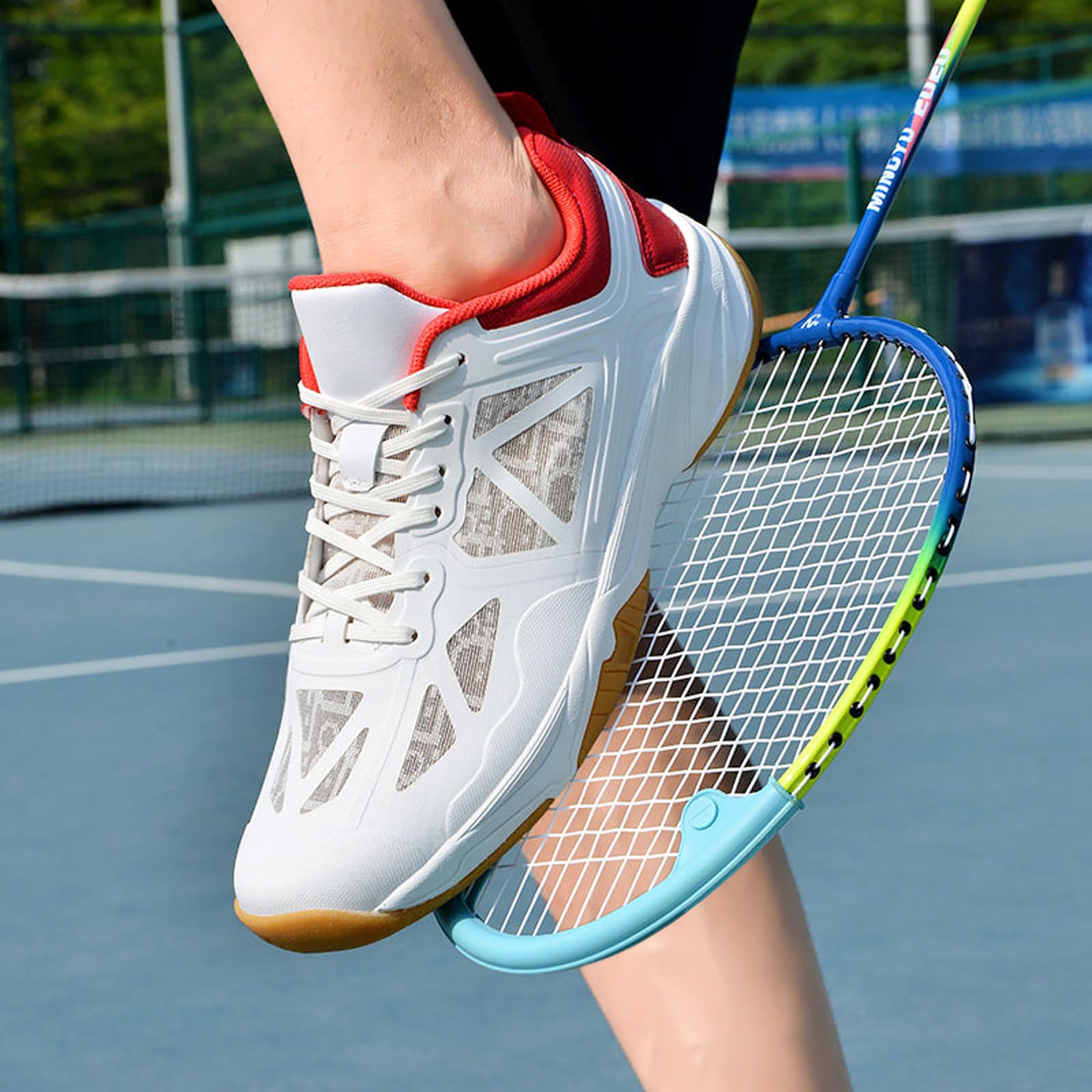 Zapatos De Bádminton,Zapatillas de Voleibol para Hombre y Mujer,Zapatillas De Tenis,Zapatillas De Tenis De Mesa,Zapatos de Squash,Antideslizantes,para Pickleball y Voleibol