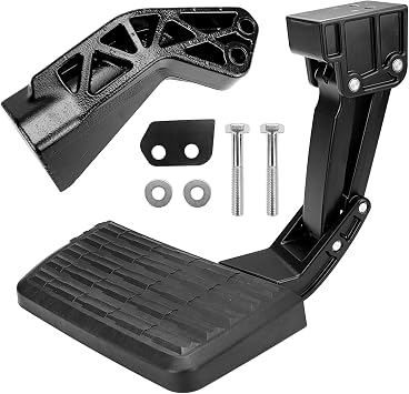 Rear Retractable Bed Step PT392-35100 for Toyota Tacoma 2012 2013 2014 2015 2016 2017 2018 2019 2020 2021 2022 2023 Replaces PT392-35100 Truck Bumper Folding Tailgate Bedstep