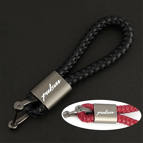 Miniatura 2 de BORATO Llavero Accesorios para Bajaj Pulsar 200 NS200 RS200 AS todos los años Llavero de cuerda trenzada para motocicleta