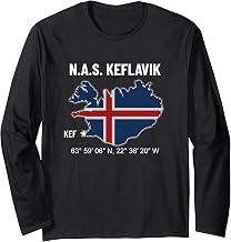 NAS Keflavik Iceland Long Sleeve T-Shirt