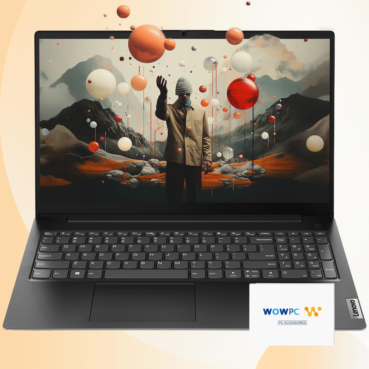 Lenovo V15 Business Laptop | Intel 4-core Processor | 15.6" FHD (1920 x 1080) | 32GB RAM | 1TB SSD | Ethernet RJ-45 | Military Durability | Windows 11 Pro | w/WOWPC 500GB External Storage, view 10