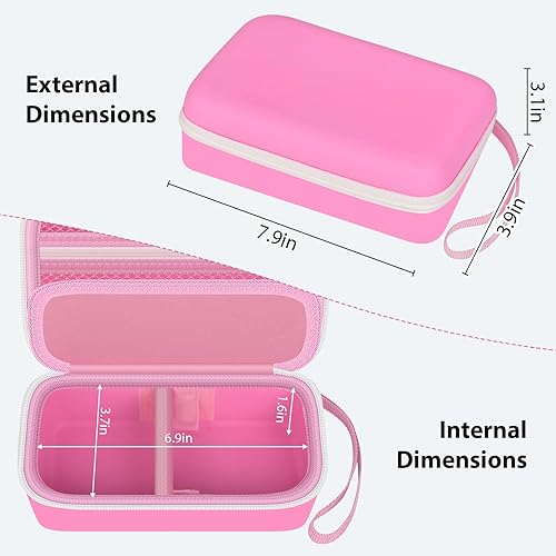 Miniatura 2 de GWCASE Funda para lentes de contacto diario para más de 30 lentes desechables diarios, organizador portátil de almacenamiento de lentes de contacto